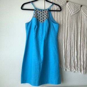 Lilly Pulitzer Seaspray Blue Larina Shift Dress